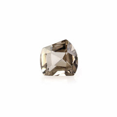 SMOKY QUARTZ CHECKER CUT FANCY 4MM 0.30 Cts.