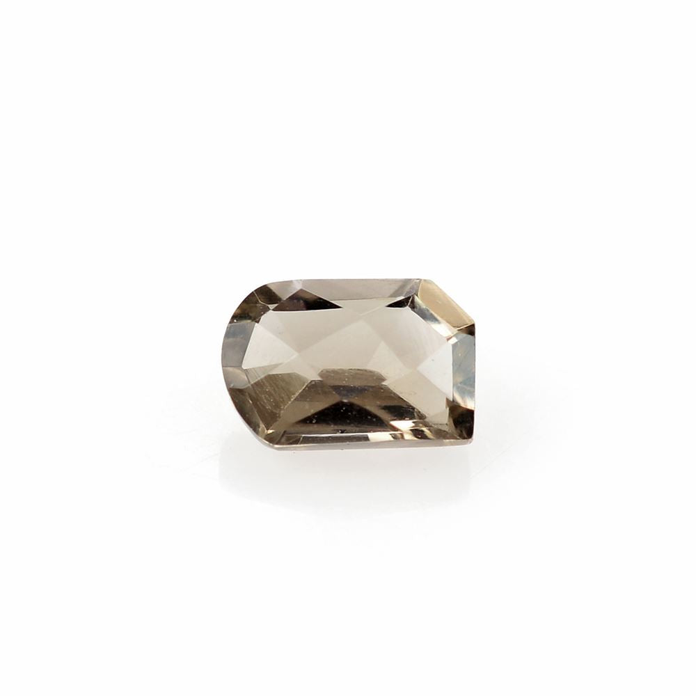 SMOKY QUARTZ CHECKER CUT FANCY 6X4MM 0.58 Cts.