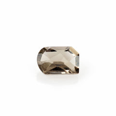 SMOKY QUARTZ CHECKER CUT FANCY 6X4MM 0.58 Cts.