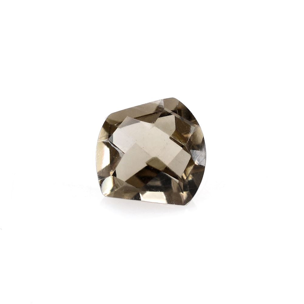 SMOKY QUARTZ CHECKER CUT FANCY 5MM 0.53 Cts.