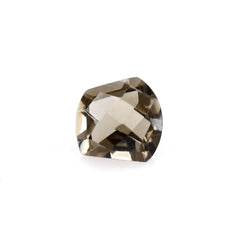 SMOKY QUARTZ CHECKER CUT FANCY 5MM 0.53 Cts.