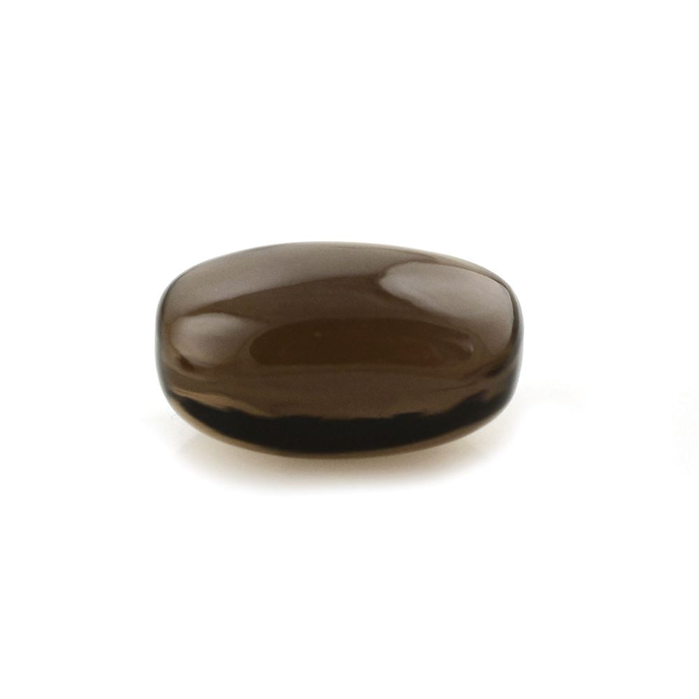 SMOKY QUARTZ PLAIN TUMBLE 15X10MM 9.80 Cts.