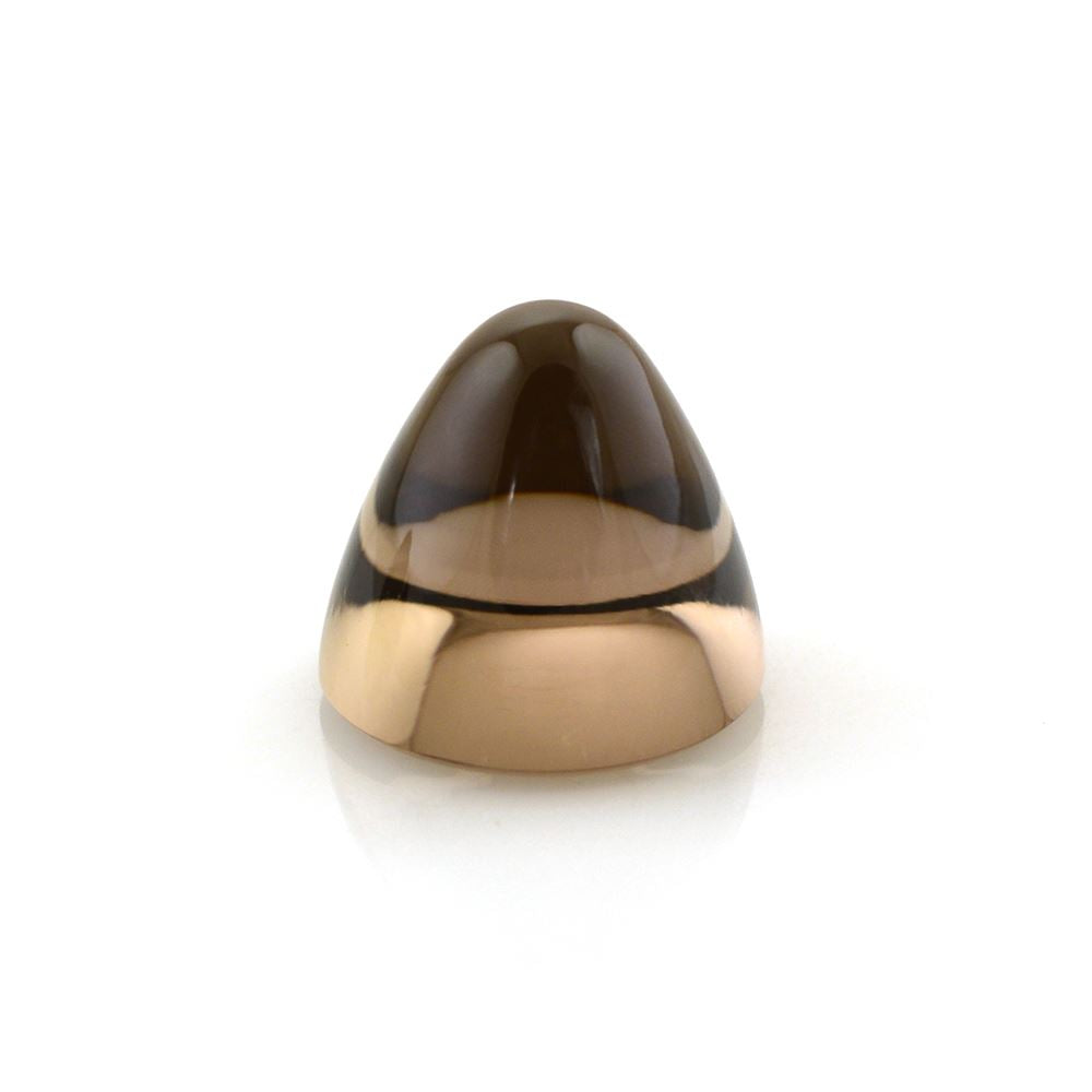 SMOKY QUARTZ BULLET CAB 11MM 7.74 Cts.