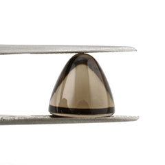 SMOKY QUARTZ BULLET CAB 11MM 7.74 Cts.
