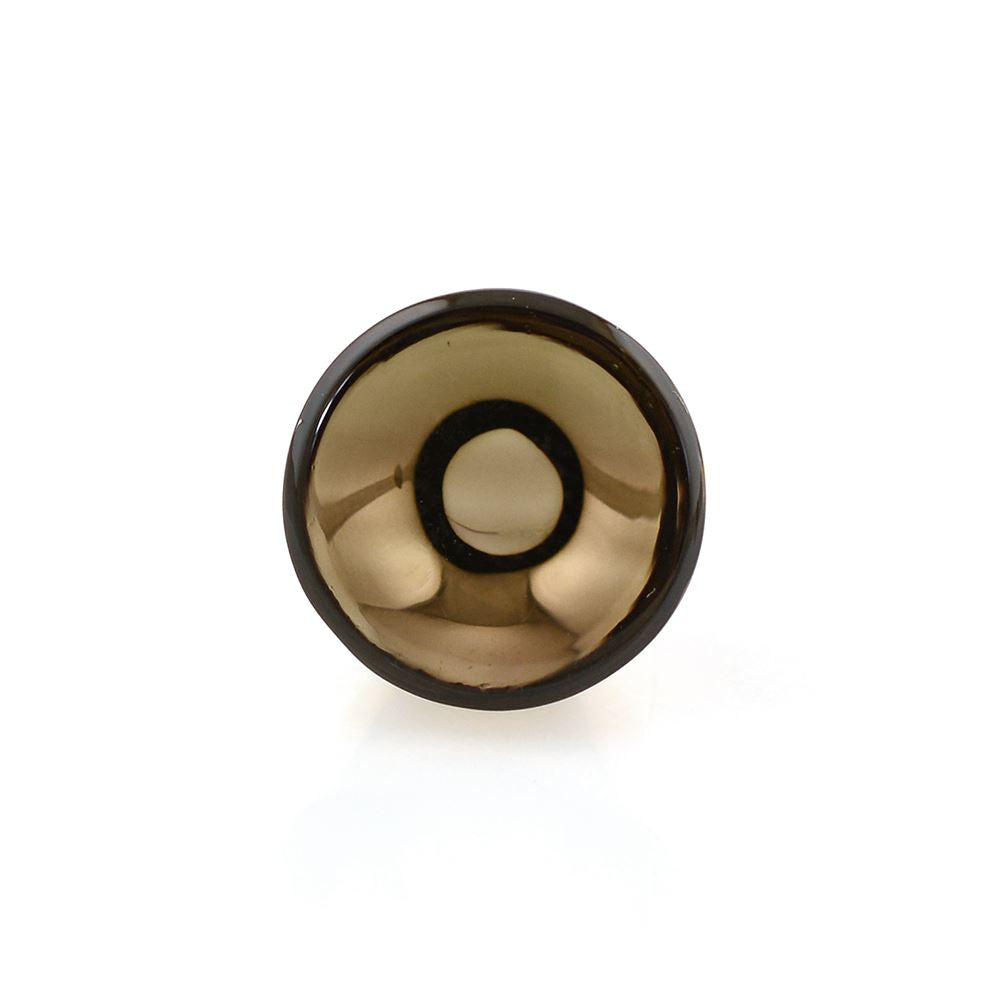 SMOKY QUARTZ BULLET CAB (LITE) 11MM 7.63 Cts.
