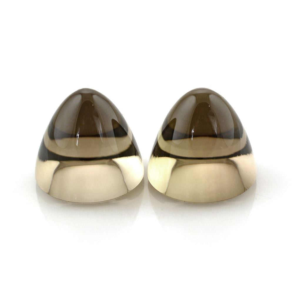 SMOKY QUARTZ BULLET CAB (LITE) 11MM 7.63 Cts.