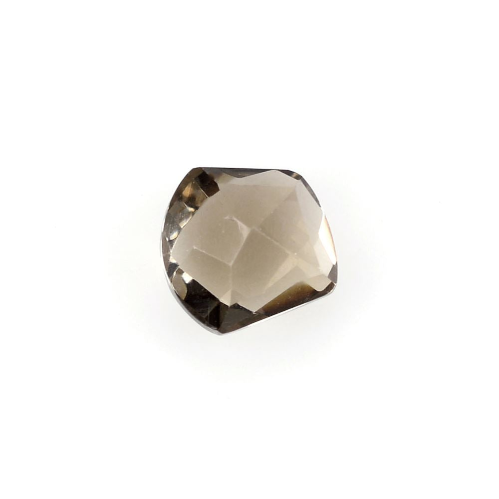 SMOKY QUARTZ CHECKER CUT FANCY 6MM 0.93 Cts.