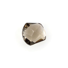 SMOKY QUARTZ CHECKER CUT FANCY 6MM 0.93 Cts.