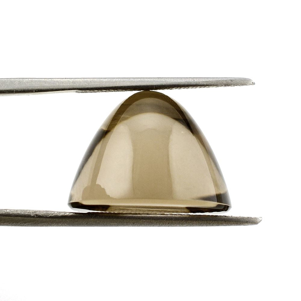 SMOKY QUARTZ BULLET CAB 17MM 22.27 Cts.
