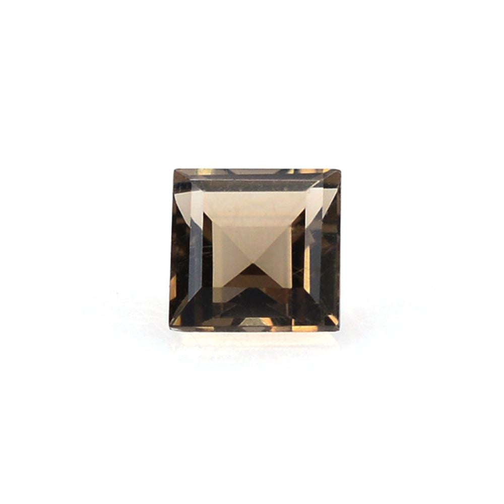 SMOKY QUARTZ CUT SQUARE 3.50MM 0.24 Cts.