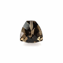 SMOKY QUARTZ TRILLION CHOPASA (HALF DRILL) 6MM 1.31Cts.