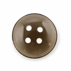 SMOKY QUARTZ FANCY ROUND BOTTON (FULL DRILL) 12MM 3.39 Cts.