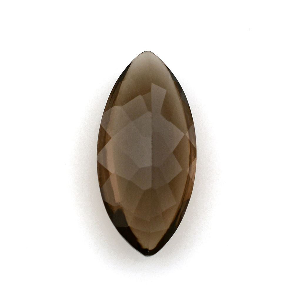 SMOKY QUARTZ BUFFTOP MARQUISE 20X10MM 6.56 Cts.