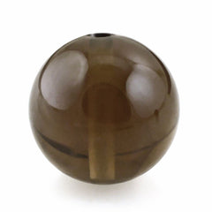 SMOKY QUARTZ PLAIN BALLS (DARK) (FULL DRILL) 10MM 6.65 Cts.