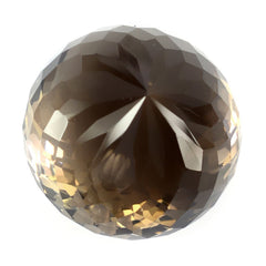 SMOKY QUARTZ ONION DROPS (HALF DRILL 1MM)  18X17MM 32.97 Cts.