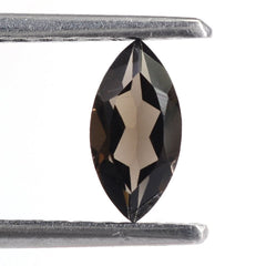 SMOKY QUARTZ CUT MARQUISE 8X4MM 0.5 Cts.