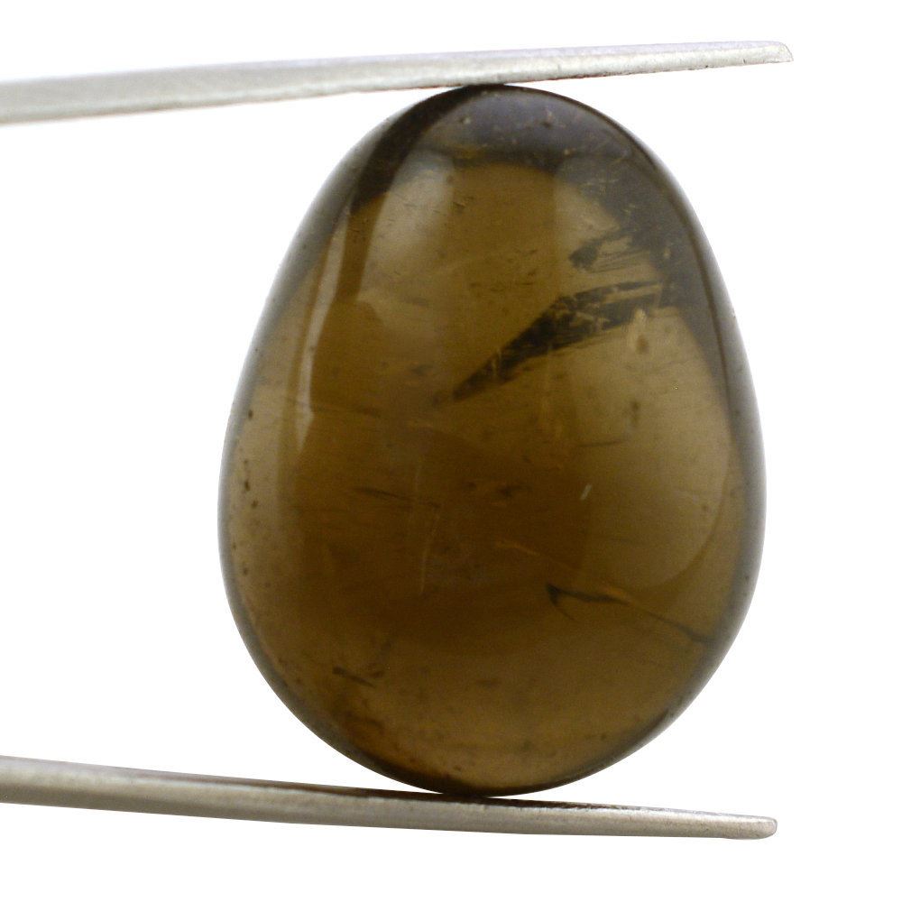 SMOKY QUARTZ PLAIN EGG 29X20MM 94.70 Cts.