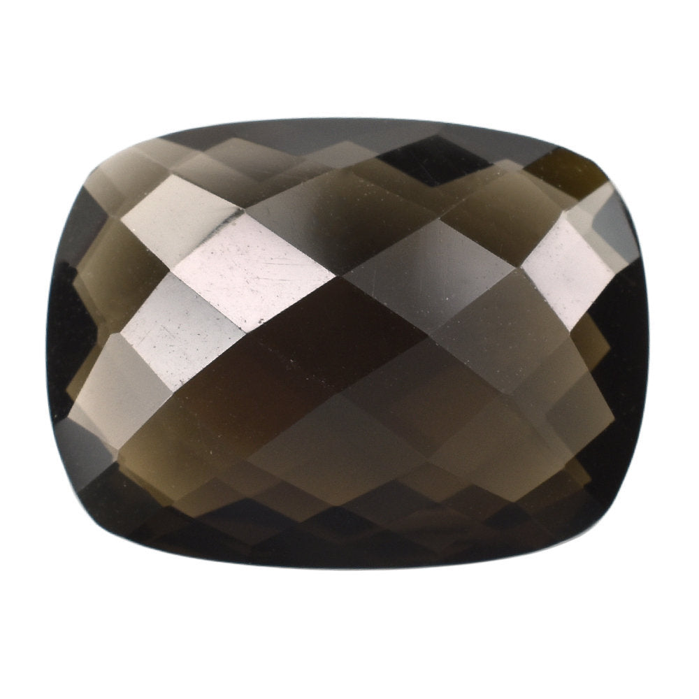 SMOKY QUARTZ BRIOLETTE CUSHION 20X15MM 16.15 Cts.