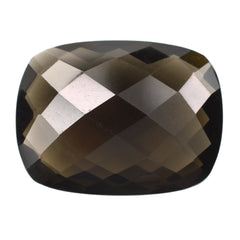 SMOKY QUARTZ BRIOLETTE CUSHION 20X15MM 16.15 Cts.