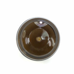 SMOKY QUARTZ CONCAVE BALL (HALF DRILL) (DES#136) 10MM 7.24 Cts.