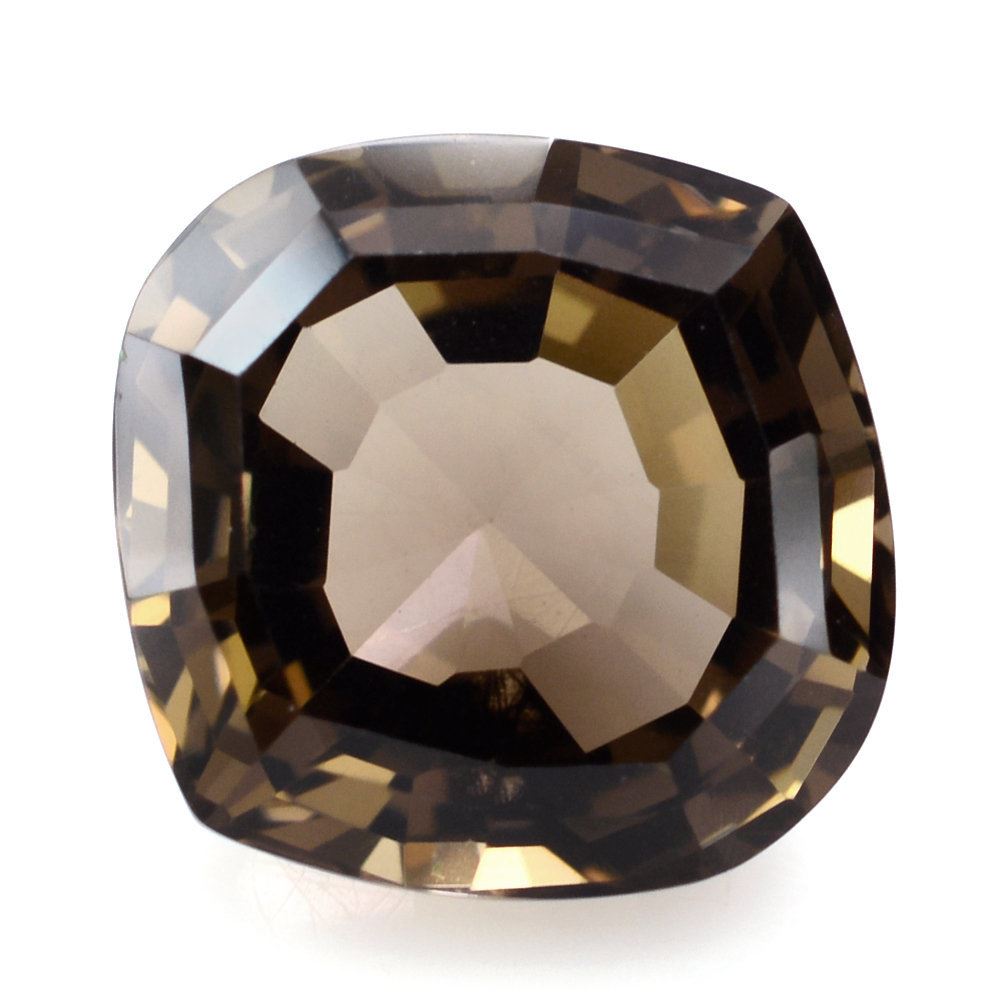 SMOKY QUARTZ STEP CUT ONION (DES#67) 14MM 8.81 Cts.