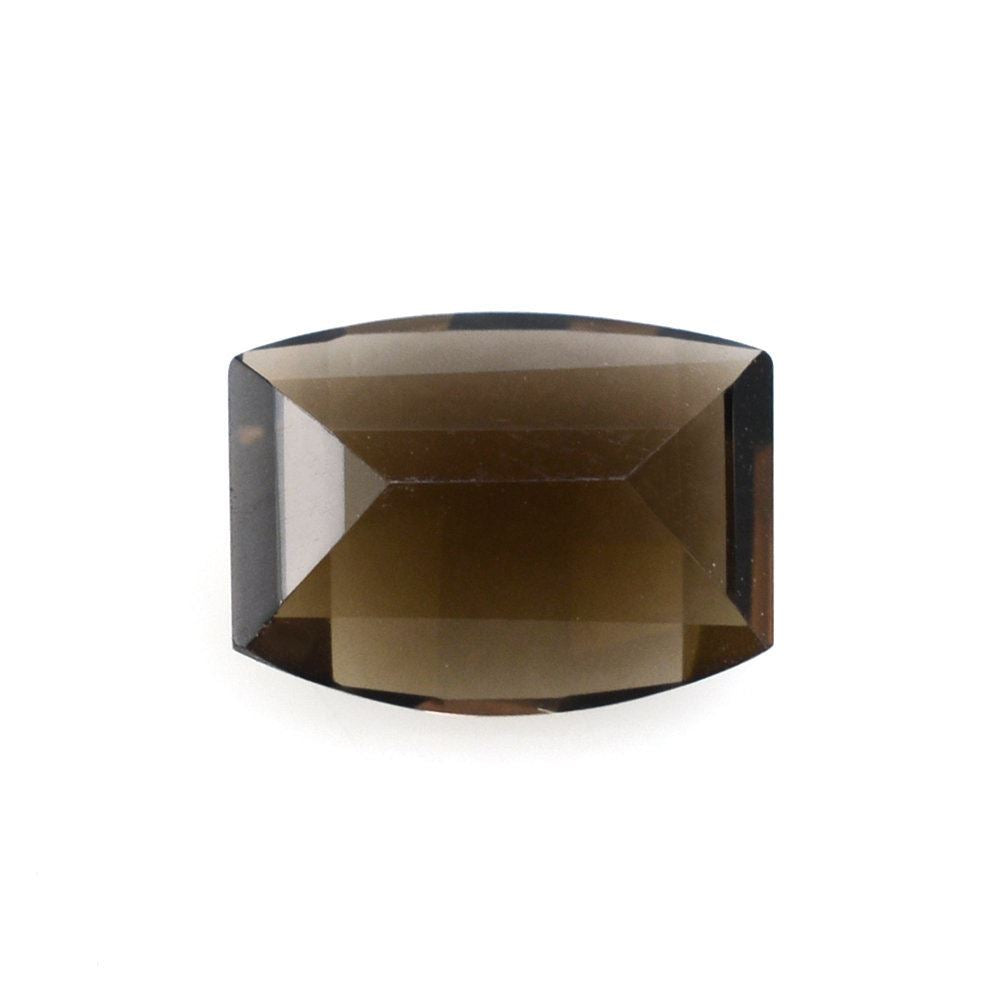SMOKY QUARTZ BAR CUT BARREL (DES#128) 8X6MM 1.37 Cts.