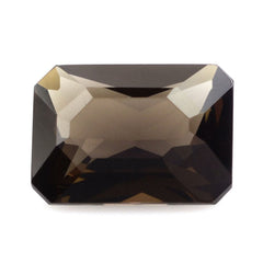 SMOKY QUARTZ OCTAGON RADIANT CUT WITH OCTAGON (DES#1) 14X10MM 6.20 Cts.