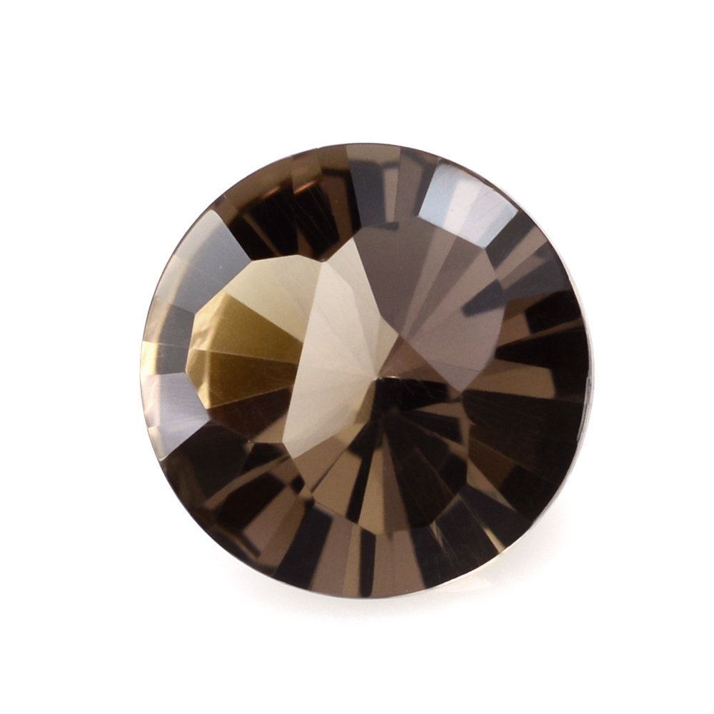 SMOKY QUARTZ CLUBS TOP ROUND (DES#93) 10MM 2.83 Cts.