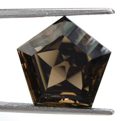 SMOKY QUARTZ STAR PENTAGON (DES#95) 15MM 10.03 Cts.