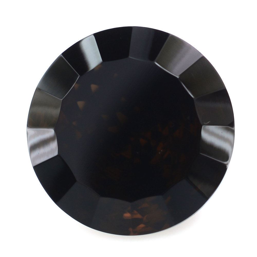SMOKY QUARTZ NIRVANA CUT ROUND (DES#81) 12MM 5.90 Cts.