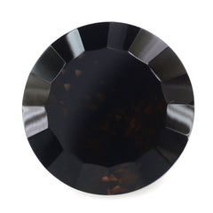 SMOKY QUARTZ NIRVANA CUT ROUND (DES#81) 12MM 5.90 Cts.