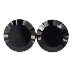 SMOKY QUARTZ NIRVANA CUT ROUND (DES#81) 12MM 5.90 Cts.