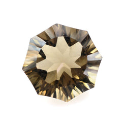 SMOKY QUARTZ NINETY CUT ROUND (DES#83) 10MM 3.59 Cts.