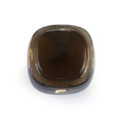 SMOKY QUARTZ CUSHION BOTTLE CORK 10.50MM 7.56 Cts.