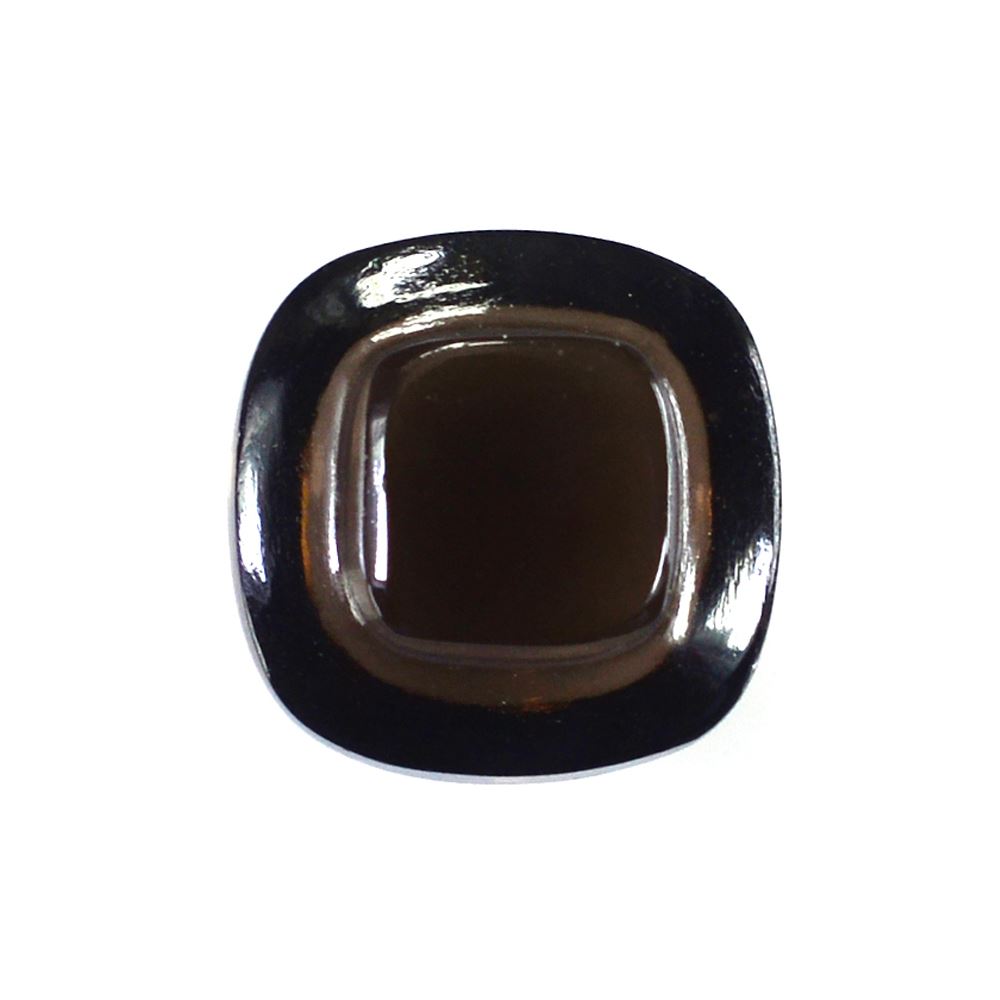 SMOKY QUARTZ PLAIN CUSHION BOTTLE CORK 10MM 5.28 Cts.