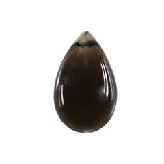 SMOKY QUARTZ PLAIN PEAR BOTTLE CORK 8.50X5.50MM 1.91 Cts.