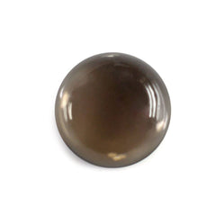 SMOKY QUARTZ PLAIN ROUND CAB 8MM 1.70 Cts.