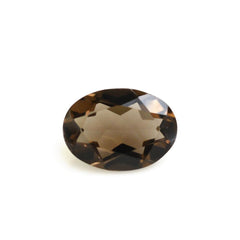SMOKY QUARTZ CUT OVAL 7X5MM 0.64 Cts.