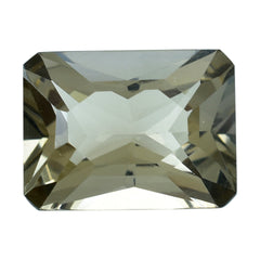 SMOKY QUARTZ RADIANT CUT OCTAGON (DES#1) (LITE) 16X12MM 10.38 Cts.
