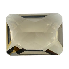 SMOKY QUARTZ RADIANT CUT OCTAGON (DES#1) (LITE) 16X12MM 10.38 Cts.