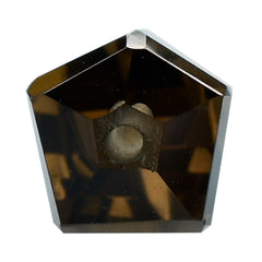 SMOKY QUARTZ LADY FINGER (DES#19) (HALF DRILL) (MEDIUM) 16X7MM 5.66 Cts.