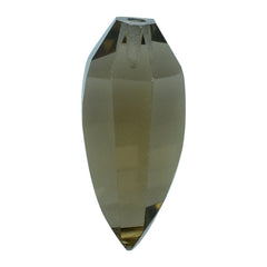 SMOKY QUARTZ LADY FINGER (DES#19) (HALF DRILL) (LITE) 16X7.50MM 6.30 Cts.