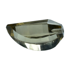SMOKY QUARTZ LADY FINGER (DES#19) (HALF DRILL) (LITE) 16X7.50MM 6.30 Cts.