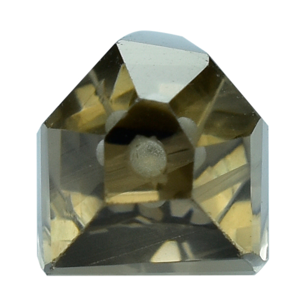 SMOKY QUARTZ LADY FINGER (DES#19) (HALF DRILL) (LITE) 16X7.50MM 6.30 Cts.