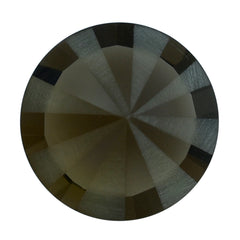 SMOKY QUARTZ DIAMOND CUT ONE FACETED POLISH AND ONE SIDE UNPOLISH (MEDIUM) 14MM 8.13 Cts.