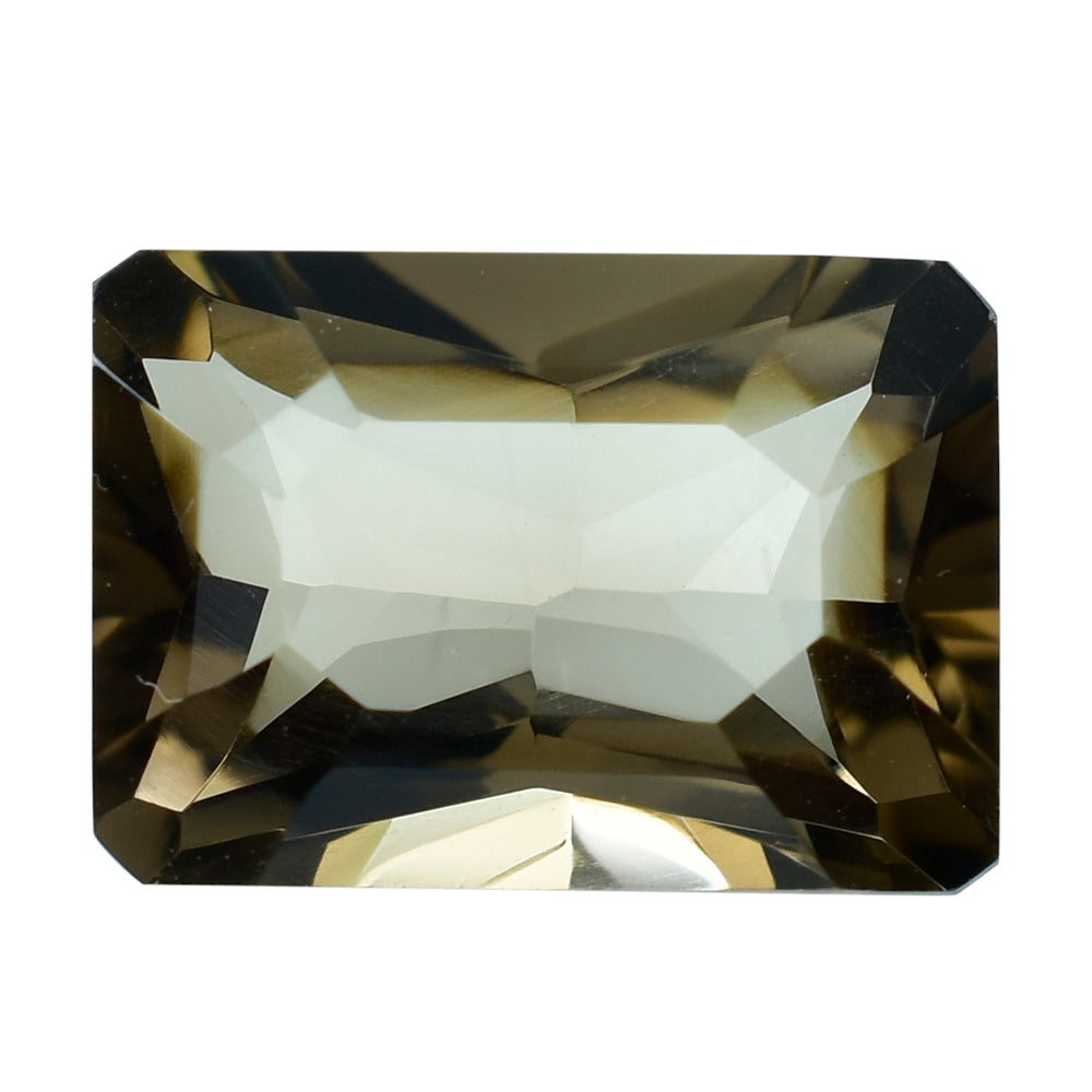 SMOKY QUARTZ RADIANT CUT OCTAGON (DES#1) (LITE) 14X10MM 7.15 Cts.