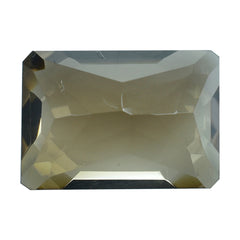 SMOKY QUARTZ RADIANT CUT OCTAGON (DES#1) (LITE) 14X10MM 7.15 Cts.