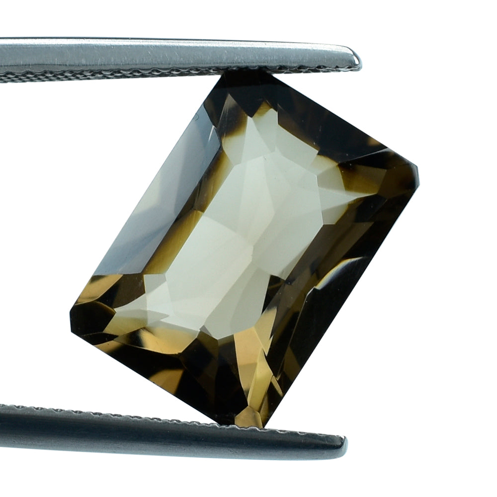 SMOKY QUARTZ RADIANT CUT OCTAGON (DES#1) (LITE) 14X10MM 7.15 Cts.