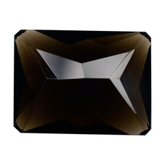 SMOKY QUARTZ SPECIAL CHECKER CUT OCTAGON (DES#7) (DARK) 20X15MM 20 Cts.