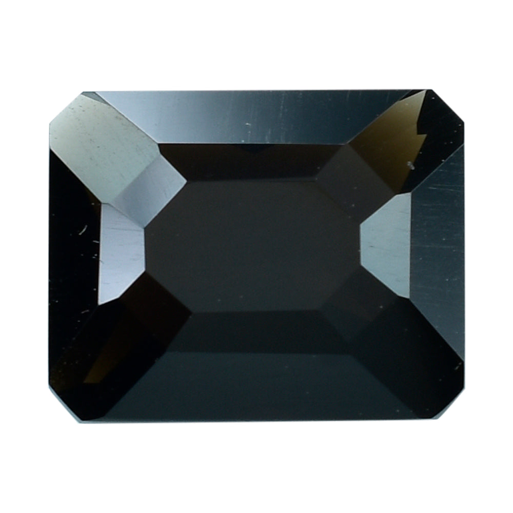 SMOKY QUARTZ OCTAGON RADIANT WITH TABLE OCTAGON (DARK) (DES#1) 10X8MM 2.90 Cts.